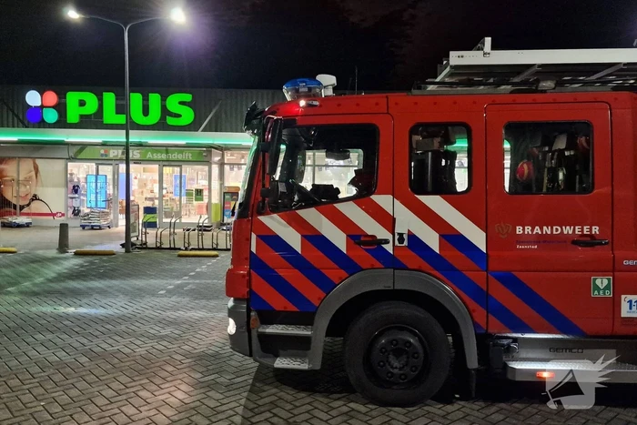 Hulpdiensten ingezet voor damp in supermarkt na springen van leiding