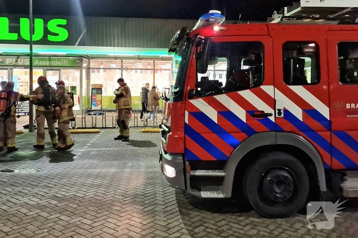 Hulpdiensten ingezet voor damp in supermarkt na springen van leiding