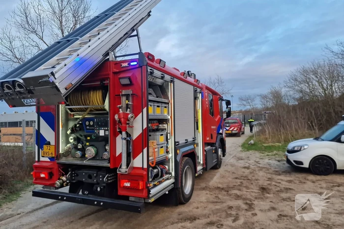 Brandstichting in duingebied door jeugd