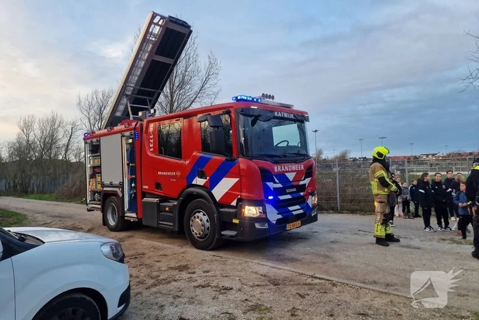 Brandstichting in duingebied door jeugd