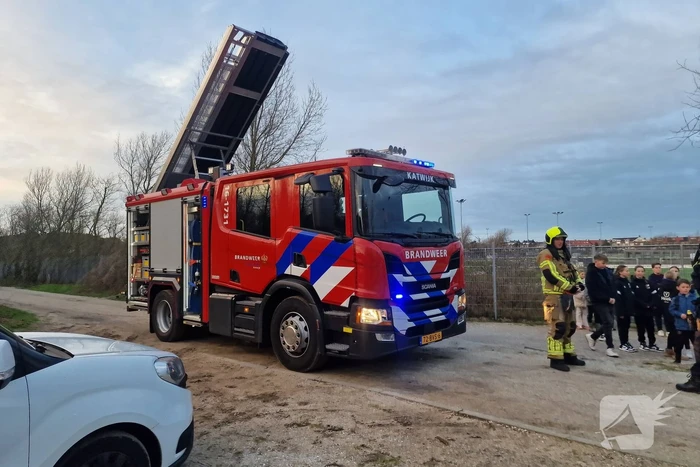 Brandstichting in duingebied door jeugd