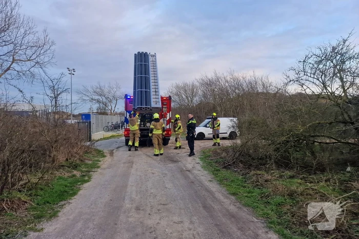 Brandstichting in duingebied door jeugd