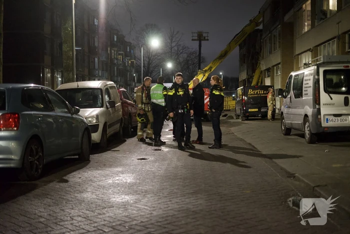 Onderzoek naar lekkage bij gebouw waar eerder explosie was