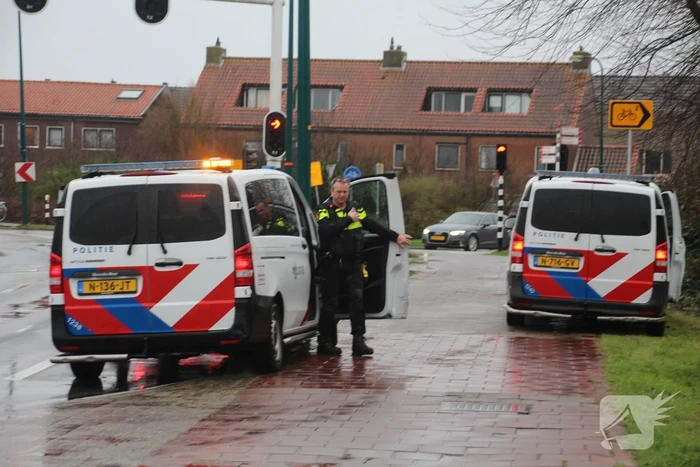 Schade bij kop-staartbotsing voor verkeerslicht