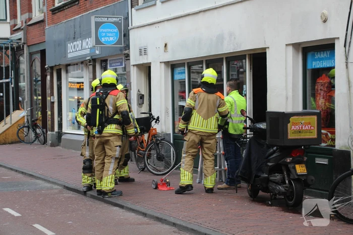 Straat afgesloten vanwege gaslekkage