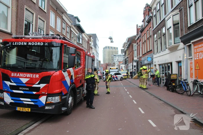 Straat afgesloten vanwege gaslekkage
