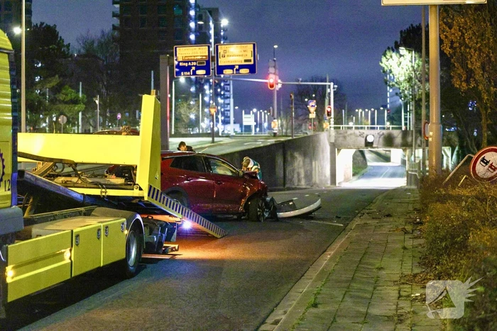 Veel schade bij botsing