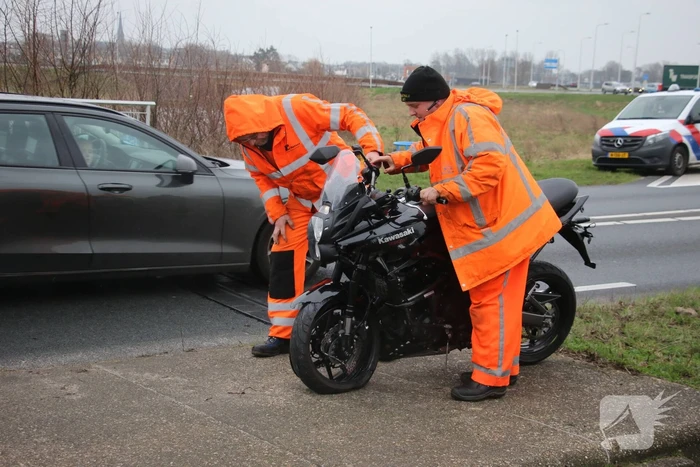 Motor flink beschadigd bij ongeval