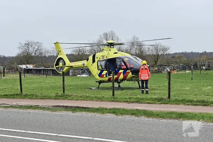 Fietser zwaargewond bij botsing met fietser