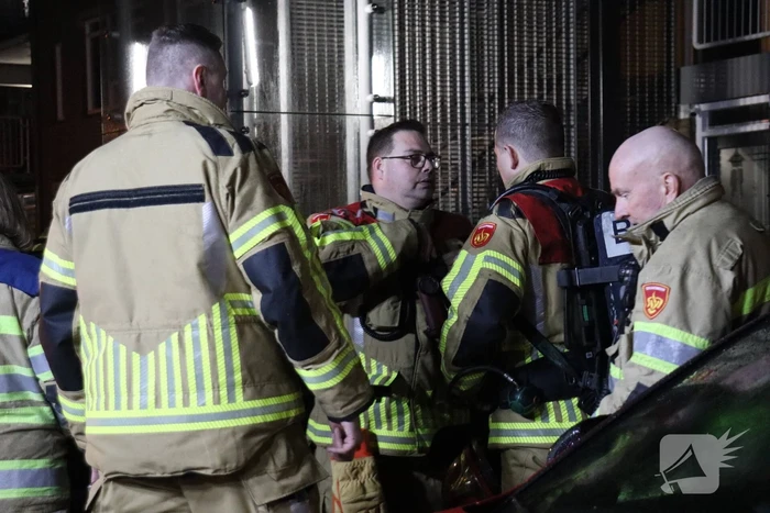 Flinke rookontwikkeling bij brand in woning