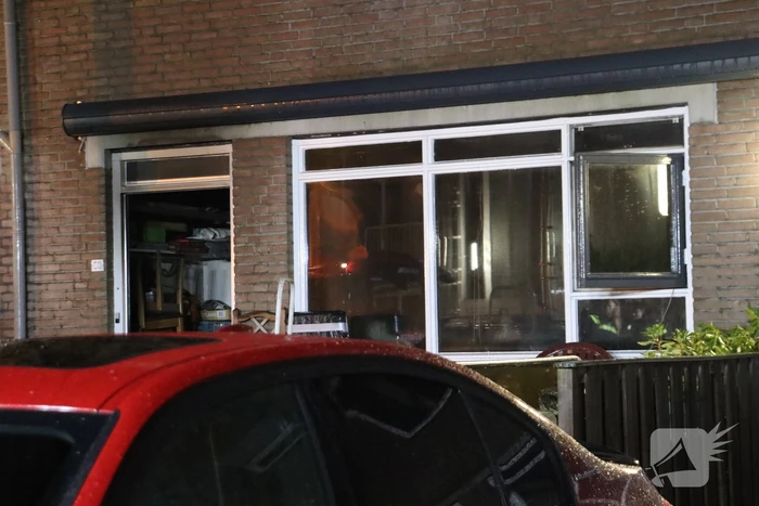 Flinke rookontwikkeling bij brand in woning