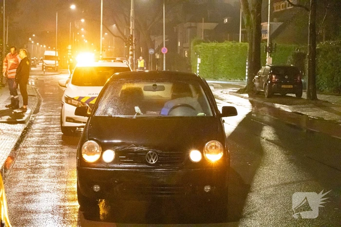 Achterwiel breekt bij verkeersongeval