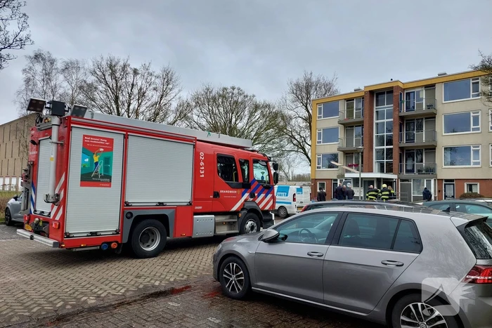 Brandweer verricht metingen in kelderboxen