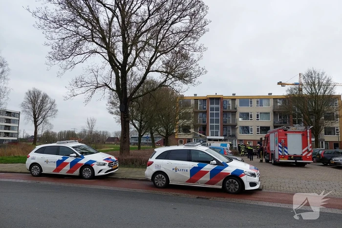 Brandweer verricht metingen in kelderboxen