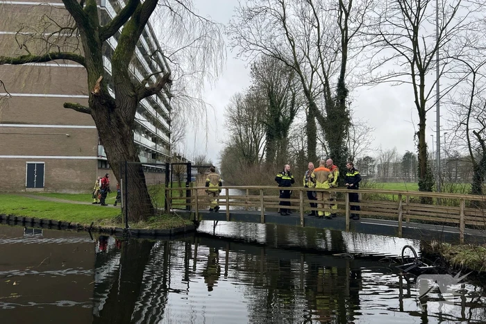 Brandweer ingezet voor voor fietsen in het water