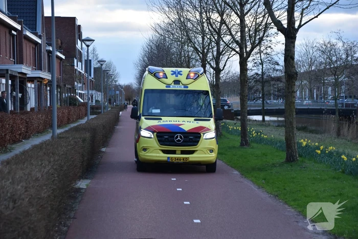 Fietser gewond na val