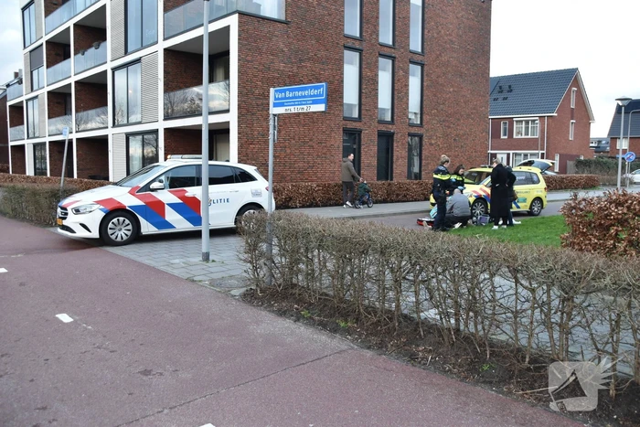 Fietser gewond na val