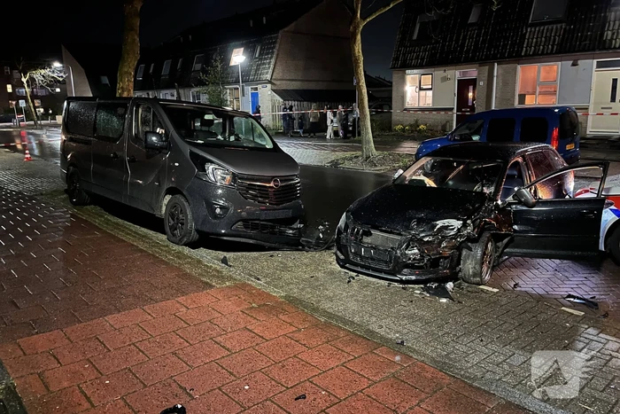 Achtervolging eindigd in flinke crash