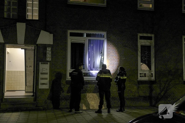Woning beschadigd na explosie