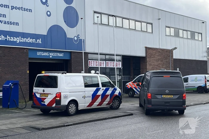 Grondstoffen voor de drugsproductie aangetroffen in bedrijfspand