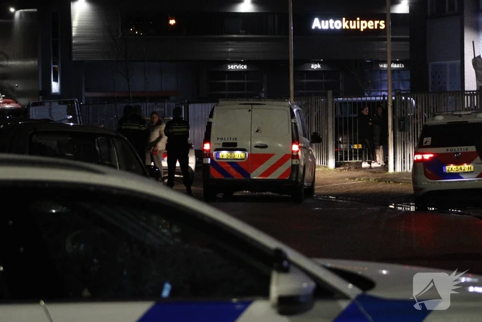 Massale politie-inzet voor steekpartij