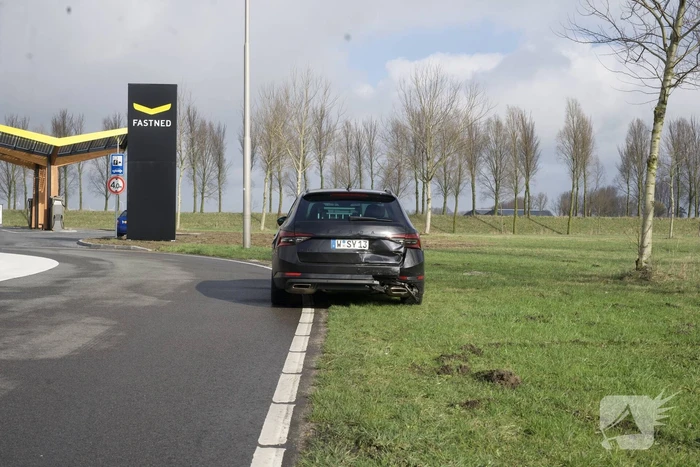 Veel schade bij kop-staartbotsing