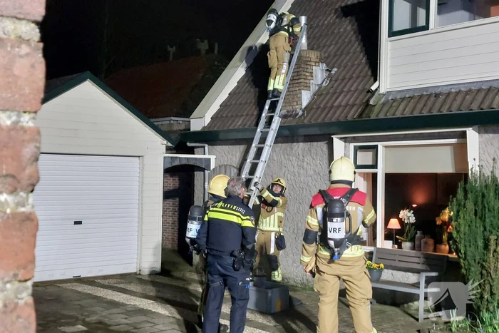 Schoorsteenbrand in de kiem gesmoord
