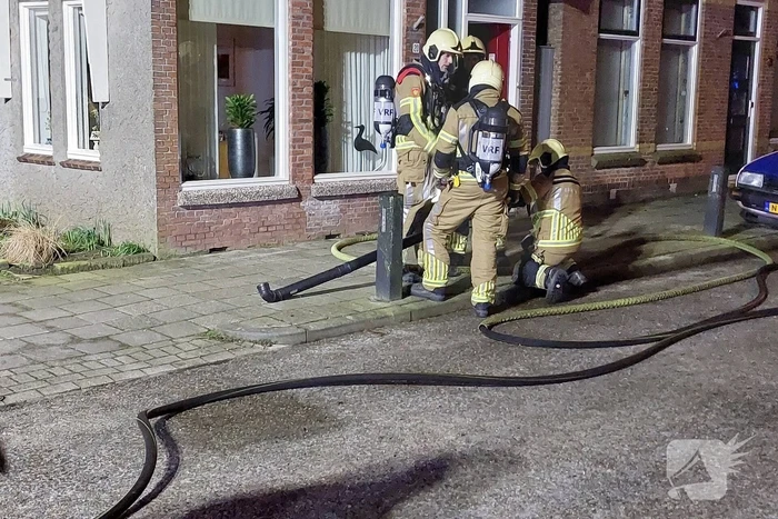 Schoorsteenbrand in de kiem gesmoord