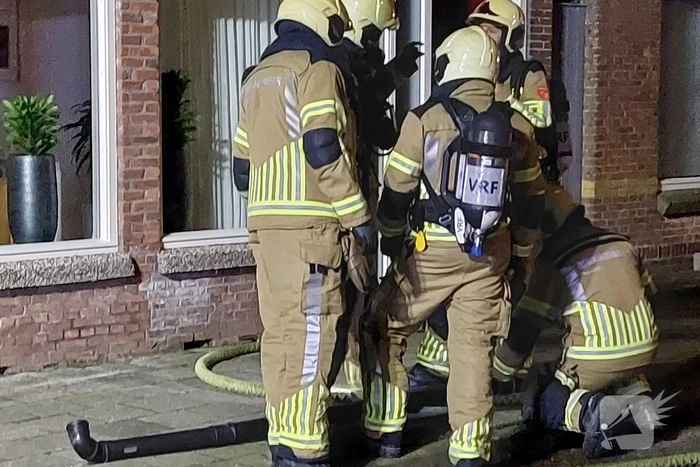 Schoorsteenbrand in de kiem gesmoord