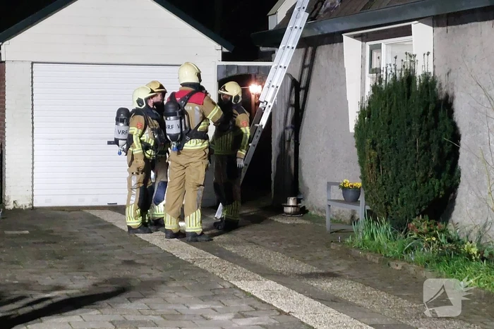 Schoorsteenbrand in de kiem gesmoord