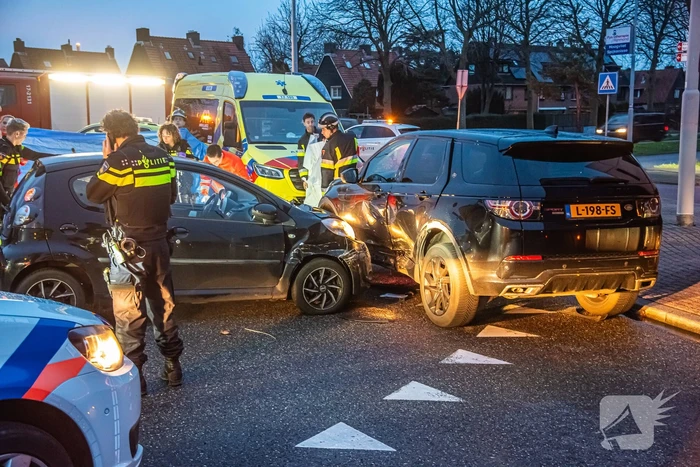 Gewonde bij zware aanrijding