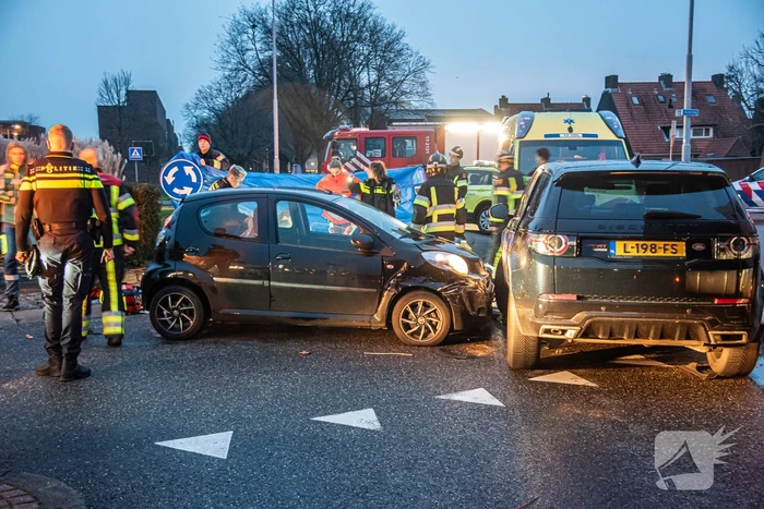 Gewonde bij zware aanrijding