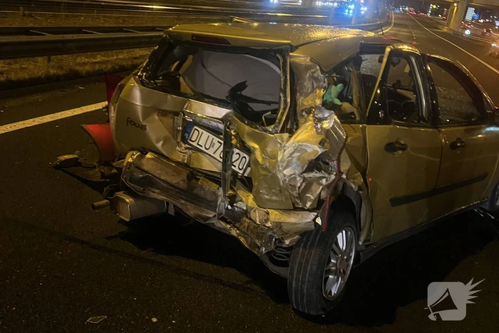 Meerdere voertuigen betrokken bij ongeval op snelweg