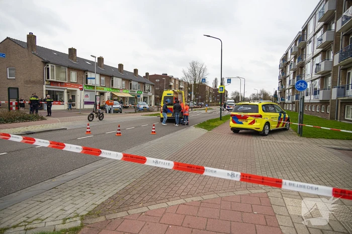 Meisje op een fatbike aangereden