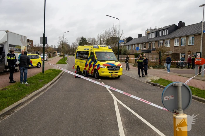 Meisje op een fatbike aangereden