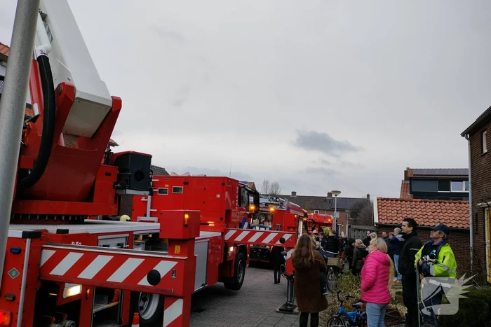 Brandweer ingezet voor brand in schoorsteen