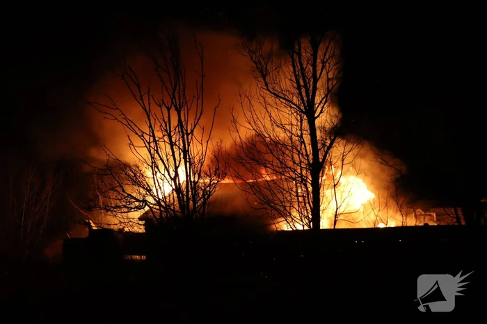 Brand verwoest tuinhuis op woonwagenkamp