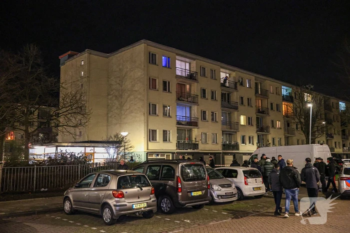 Grote schade aan portiek na explosie