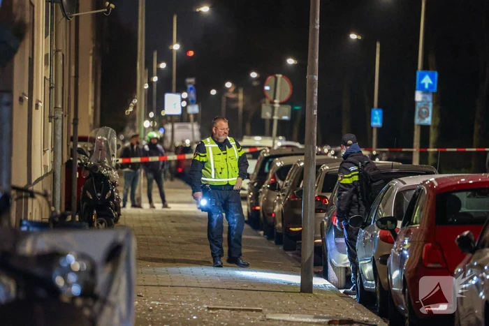 Straat afgezet na explosie