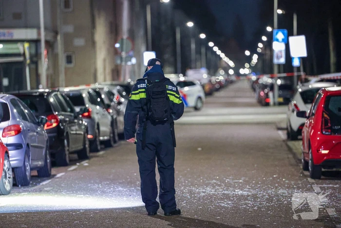 Straat afgezet na explosie
