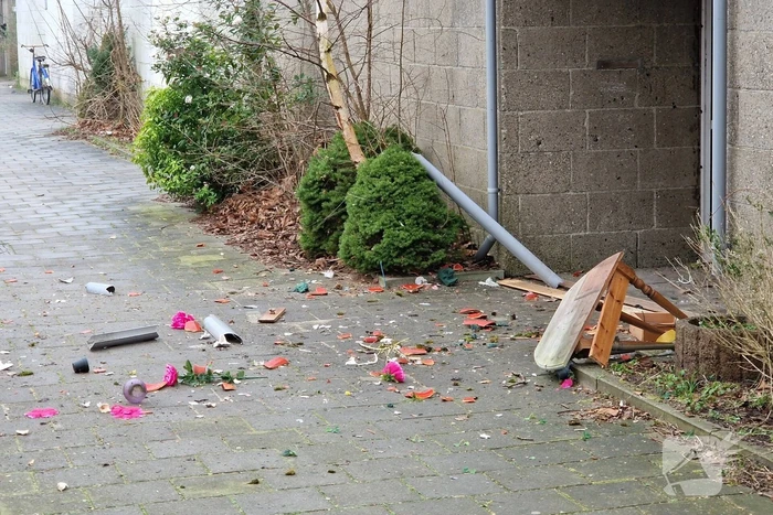 Wederom schade bij woning door explosie