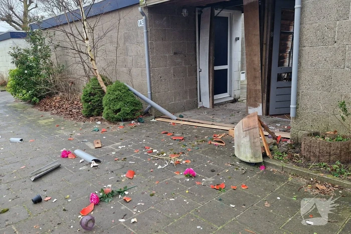 Wederom schade bij woning door explosie
