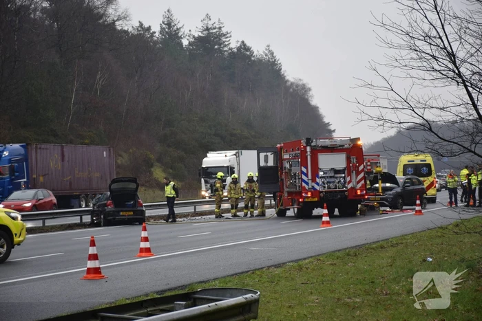ongeval rijksweg a12 r 112,2 bennekom