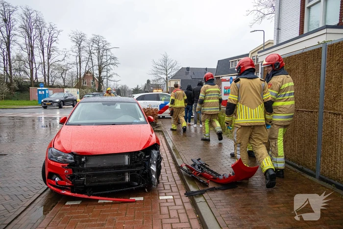 Gewonde bij ongeval op kruising