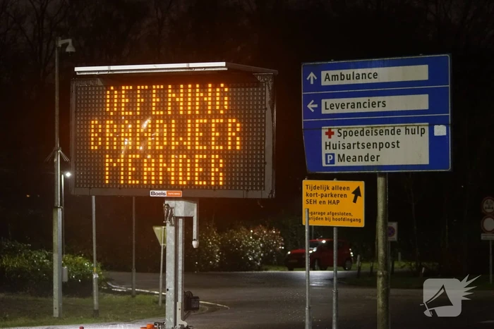Grote brandweeroefening bij Meander Medisch Centrum