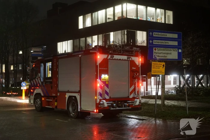 Grote brandweeroefening bij Meander Medisch Centrum