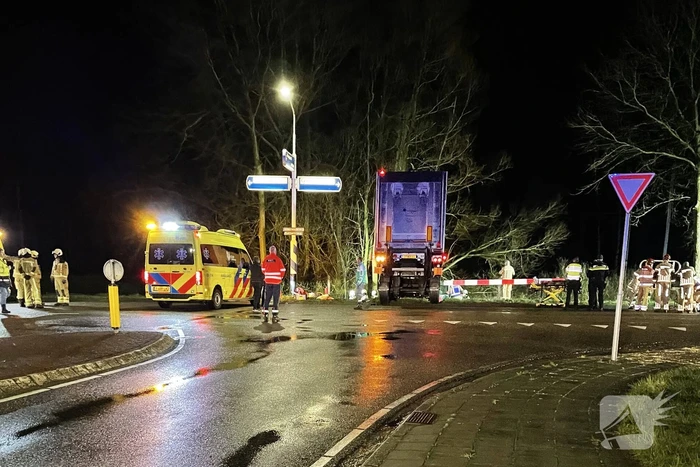 Ernstig ongeval met vrachtwagen
