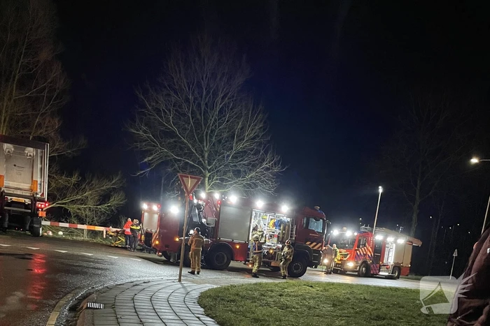 Ernstig ongeval met vrachtwagen