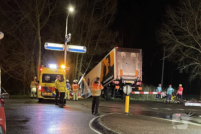 Ernstig ongeval met vrachtwagen