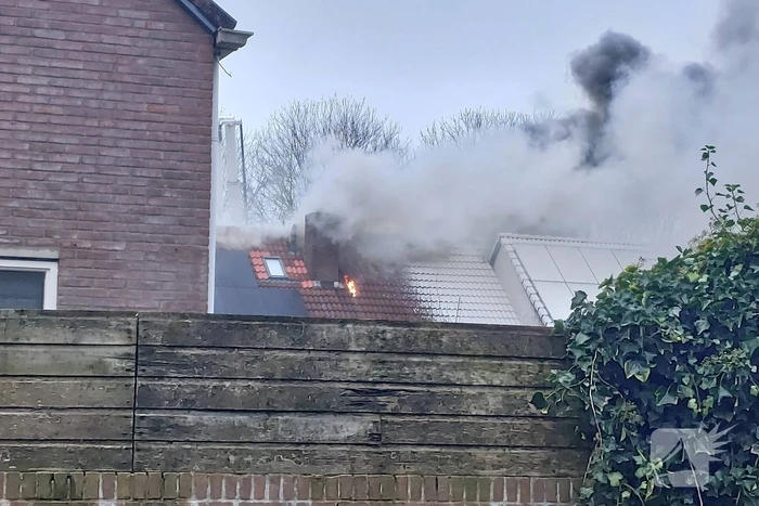 Flinke rookontwikkeling bij uitslaande woningbrand